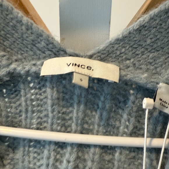 Vince Cable Knit Cardigan - Blue - Picture 5 of 8